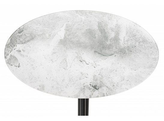 Комплект столиков Рускус белый мрамор / серый мрамор / галифакс в Набережных Челнах