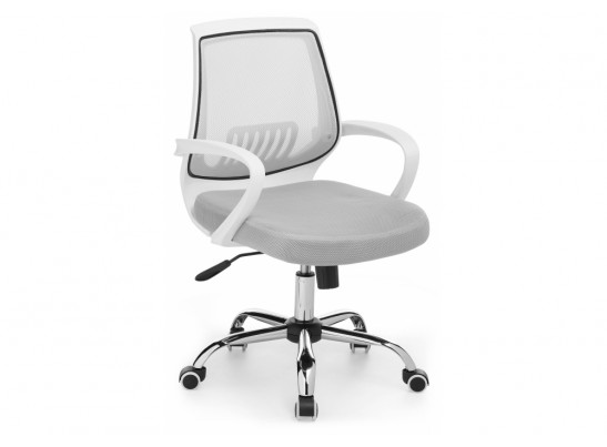 Компьютерное кресло Ergoplus белое / серое в Набережных Челнах