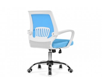 Компьютерное кресло Ergoplus blue / white