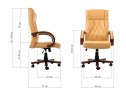 Компьютерное кресло Grandi camel beige в Набережных Челнах