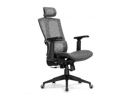 Компьютерное кресло Lanus gray / black в Набережных Челнах