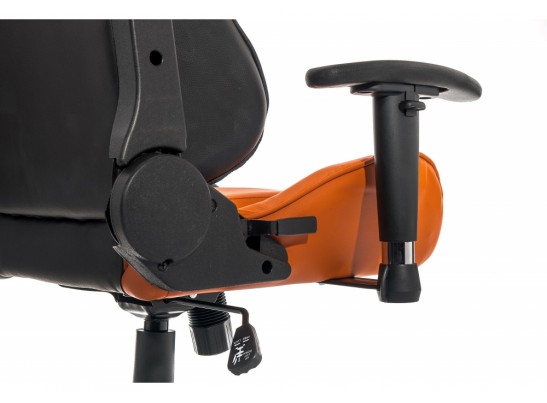 Компьютерное кресло line белое / оранжевое / черное в Набережных Челнах