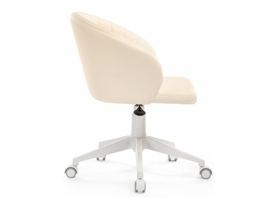 Компьютерное кресло Пард экокожа слоновая кость в Набережных Челнах