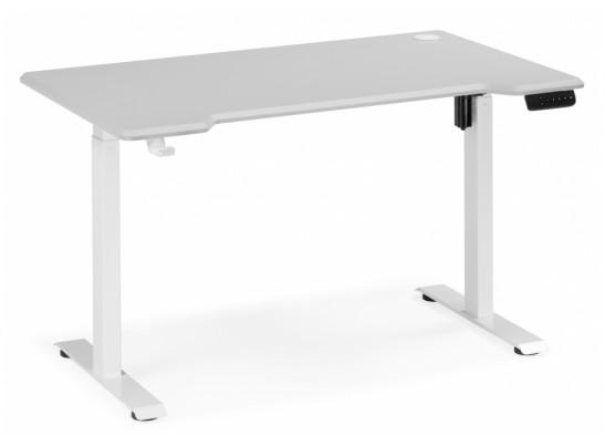 Компьютерный стол Маркос 140х80 тауп / белый в Набережных Челнах