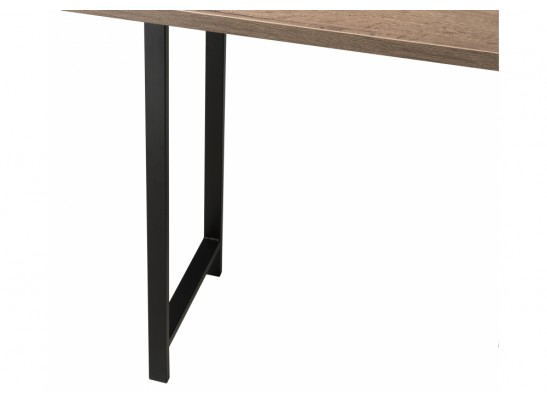 Консольный столик Пегас дуб велингтон / черный матовый в Набережных Челнах