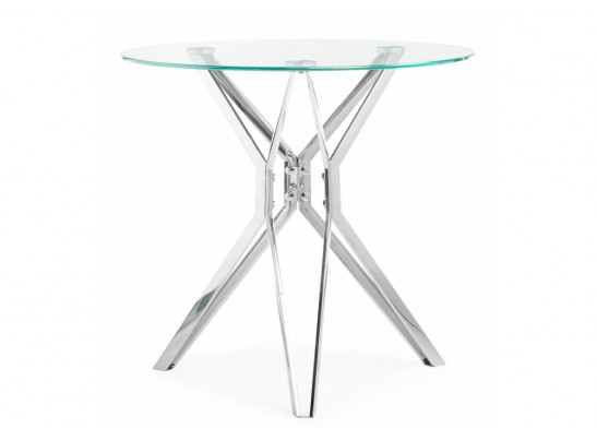 Обеденная группа Лили 80 white / chrome в Набережных Челнах