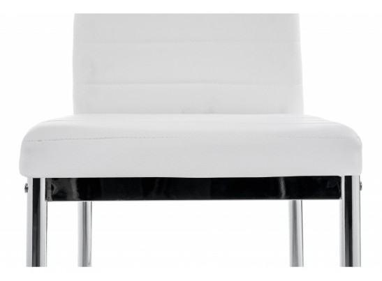 Обеденная группа Лили 80 white / chrome в Набережных Челнах