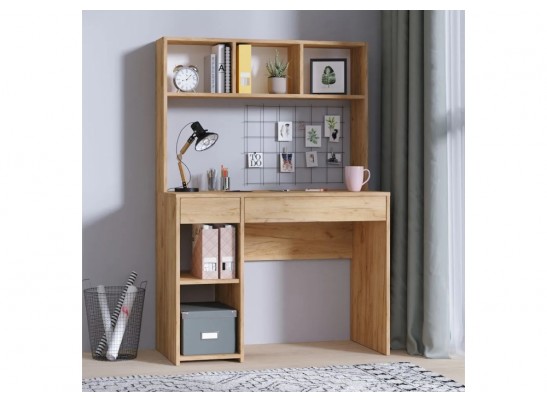 Письменный стол Комфорт 12.77 F 100х49,8х147 дуб золотой craft в Набережных Челнах