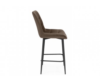 Полубарный стул Челси 360 коричневый (zd 233) / черный
