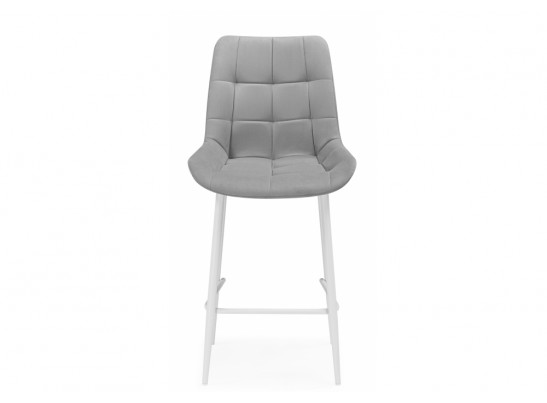 Полубарный стул Челси светло-серый (zd 960) / белый в Набережных Челнах