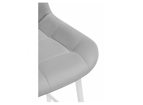 Полубарный стул Челси светло-серый (zd 960) / белый в Набережных Челнах