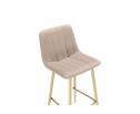 Полубарный стул Дани Мини бежевый (zd 210) / золотой в Набережных Челнах