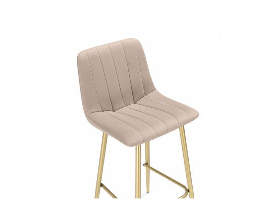 Полубарный стул Дани Мини бежевый (zd 210) / золотой в Набережных Челнах