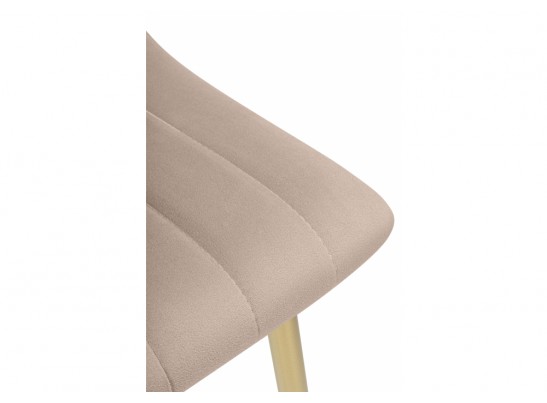 Полубарный стул Дани Мини бежевый (zd 210) / золотой в Набережных Челнах