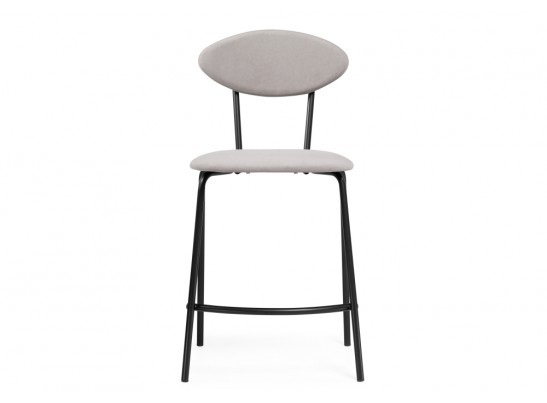 Полубарный стул Коумо катания смок / черный матовый в Набережных Челнах