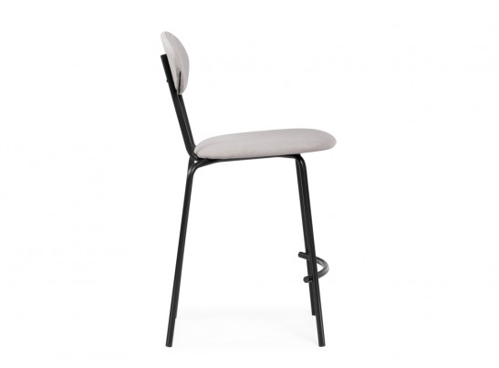 Полубарный стул Коумо катания смок / черный матовый в Набережных Челнах