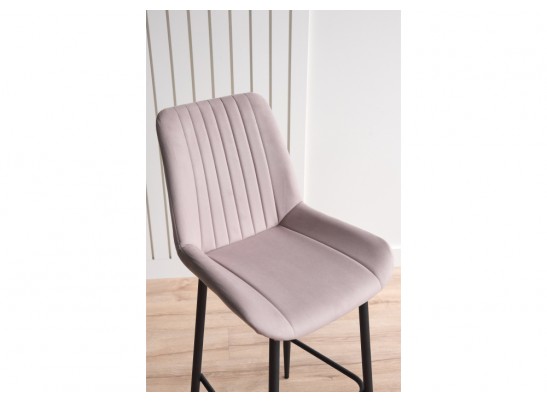 Полубарный стул Седа 360 латте (zd 290) / черный в Набережных Челнах