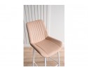 Полубарный стул Седа бежевый (zd 210) / белый в Набережных Челнах