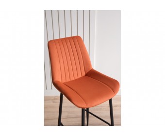 Полубарный стул Седа терракотовый (zd 432) / черный