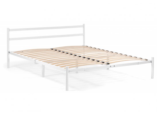 Полутораспальная кровать Фади 120х200 белая в Набережных Челнах