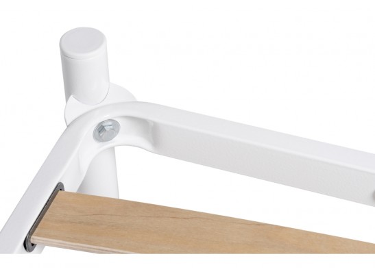 Полутораспальная кровать Фади 120х200 белая в Набережных Челнах