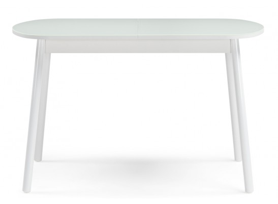 Стеклянный стол Агат белый / белый в Набережных Челнах