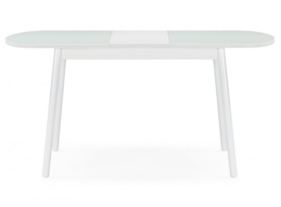 Стеклянный стол Агат белый / белый в Набережных Челнах