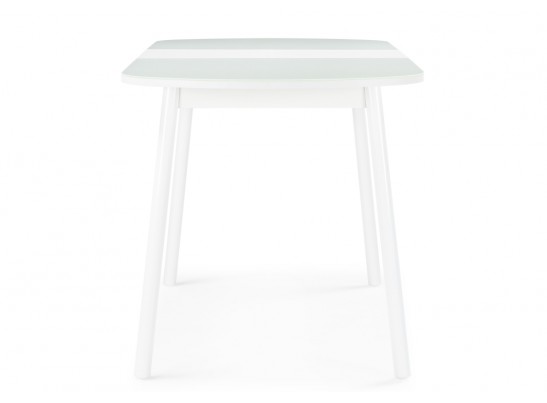 Стеклянный стол Агат белый / белый в Набережных Челнах