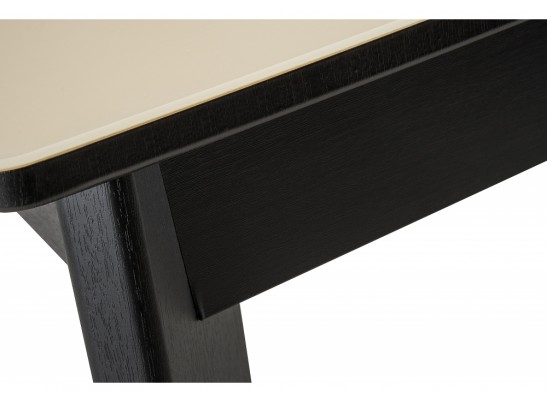 Стеклянный стол Арья венге / сливочно-кремовый в Набережных Челнах