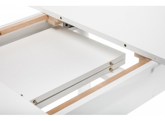 Стол Аттер 90(120)х90х73 белый в Набережных Челнах