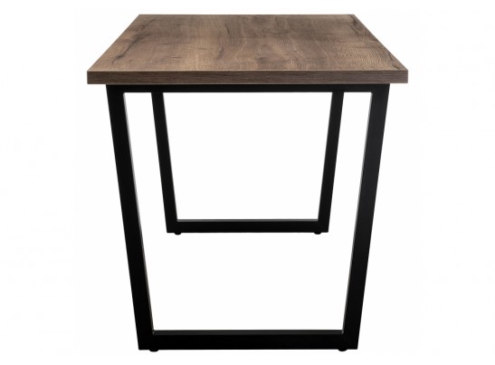 Стол Эльпатия 150 дуб велингтон / черный матовый в Набережных Челнах