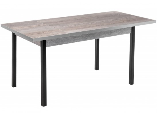 Стол Оригон 120(160)х70х77 навара / черный матовый в Набережных Челнах