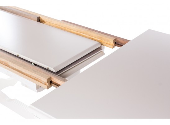 Стол раскладной Europa 160(276)х100х75 молочный в Набережных Челнах