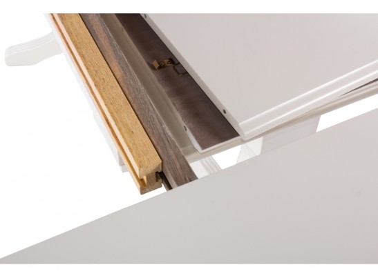 Стол раскладной Europa 160(276)х100х75 молочный в Набережных Челнах