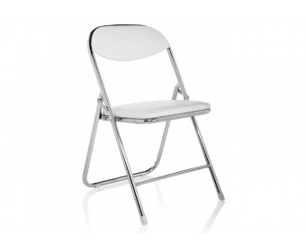 Стул Fold раскладной белый