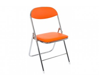 Стул Fold раскладной оранжевый
