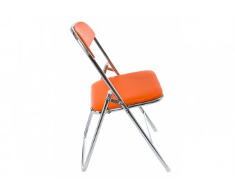 Стул Fold раскладной оранжевый