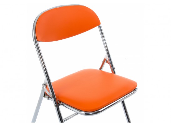 Стул Fold раскладной оранжевый в Набережных Челнах