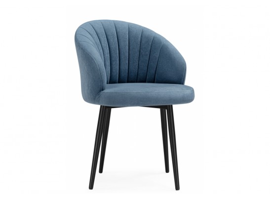 Стул на металлокаркасе Бэнбу крутящийся marseille 30 данс / черный в Набережных Челнах