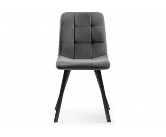 Стул на металлокаркасе Bruk dark gray