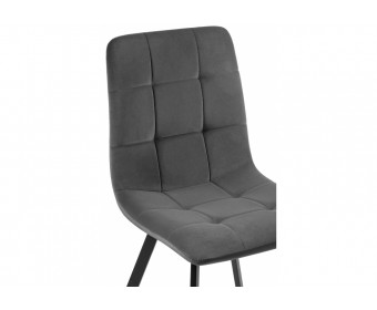 Стул на металлокаркасе Bruk dark gray