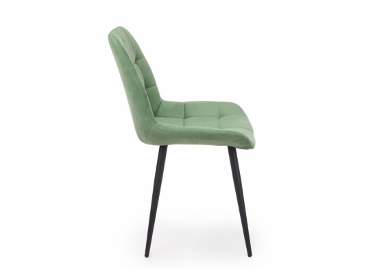 Стул на металлокаркасе Челси 360 К фисташковый (zd 651) / черный в Набережных Челнах