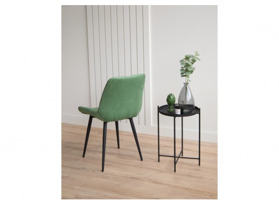 Стул на металлокаркасе Челси 360 К фисташковый (zd 651) / черный в Набережных Челнах