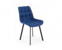 Стул на металлокаркасе Челси 360 П синий (zd 798) / черный в Набережных Челнах