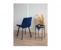 Стул на металлокаркасе Челси 360 П синий (zd 798) / черный в Набережных Челнах