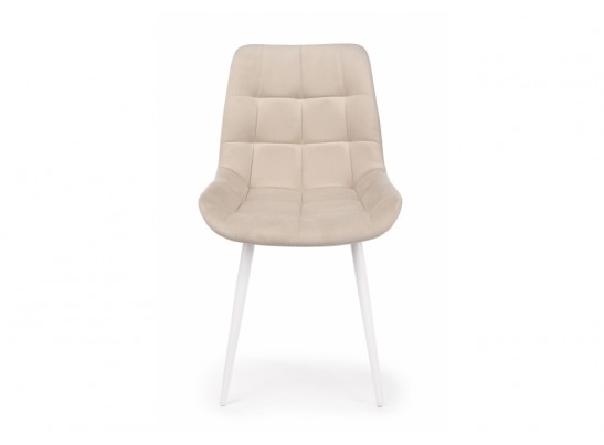 Стул на металлокаркасе Челси К бежевый (zd 210) / белый в Набережных Челнах