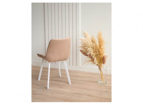 Стул на металлокаркасе Челси П бежевый (zd 210) / белый в Набережных Челнах