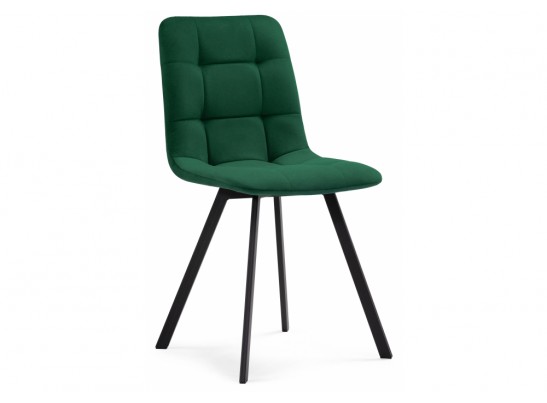 Стул на металлокаркасе Чилли зеленый / черный каркас в Набережных Челнах