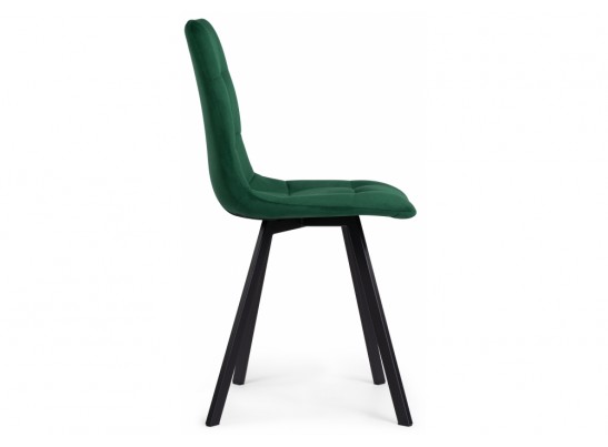 Стул на металлокаркасе Чилли зеленый / черный каркас в Набережных Челнах