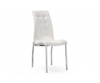 Стул на металлокаркасе DC2-092-2 white / chrome